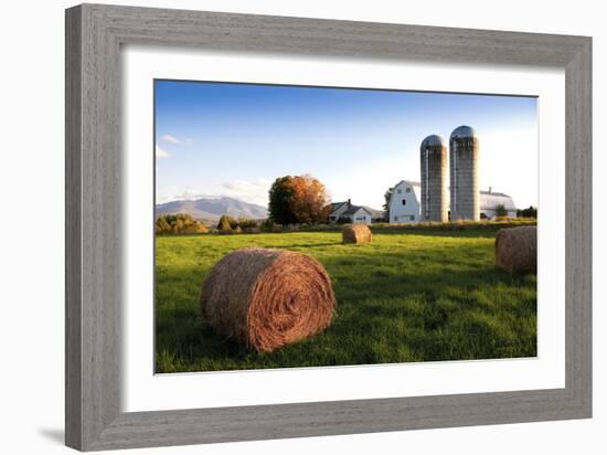 Sun Setting on a Day’s Work-Orah Moore-Framed Art Print