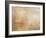 Sun Setting over a Lake-JMW Turner-Framed Giclee Print