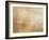 Sun Setting over a Lake-JMW Turner-Framed Giclee Print