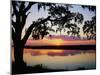 Sun Setting over Brickhill River-James Randklev-Mounted Photographic Print