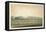 Sun Setting Seen from the Observatory at Oxford-John Baptist Malchair-Framed Premier Image Canvas