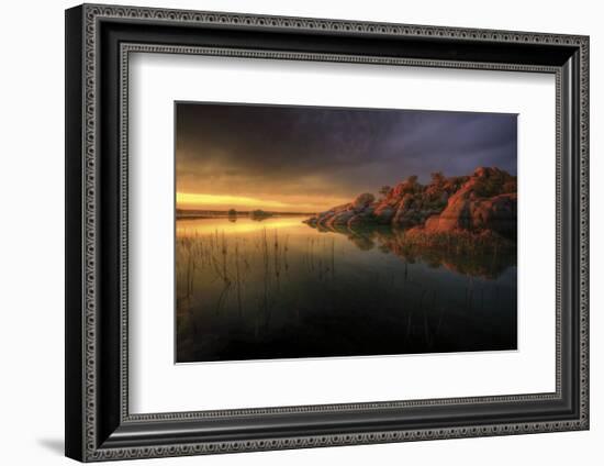 Sun Sliver-Bob Larson-Framed Art Print