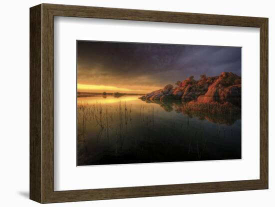 Sun Sliver-Bob Larson-Framed Art Print