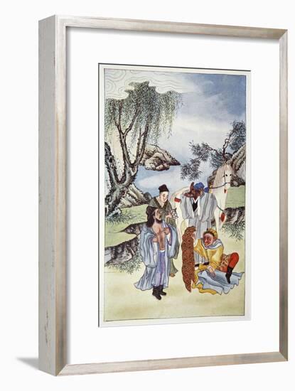 'Sun Steals Clothing for his Master', 1922-Unknown-Framed Giclee Print