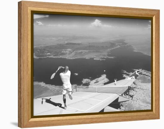 Sun Stroke-Thomas Barbey-Framed Premier Image Canvas