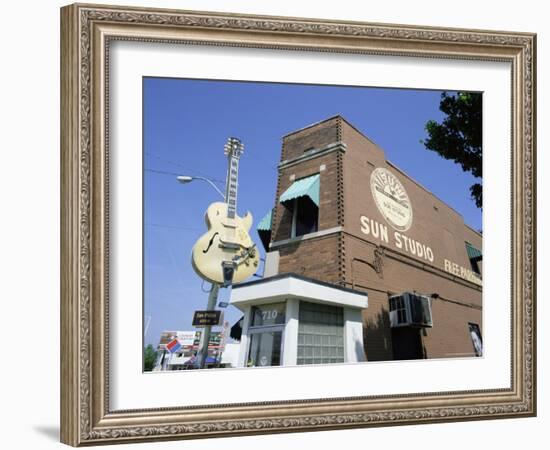 Sun Studios, Memphis, Tennessee, United States of America, North America-Gavin Hellier-Framed Photographic Print