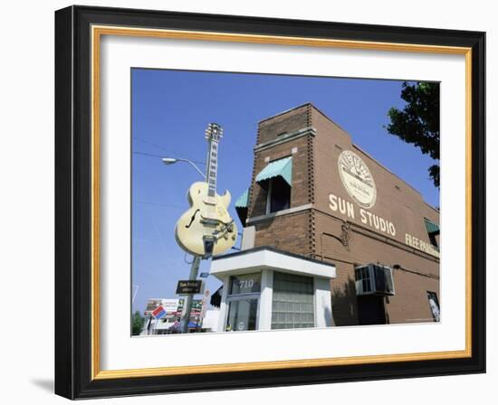 Sun Studios, Memphis, Tennessee, United States of America, North America-Gavin Hellier-Framed Photographic Print