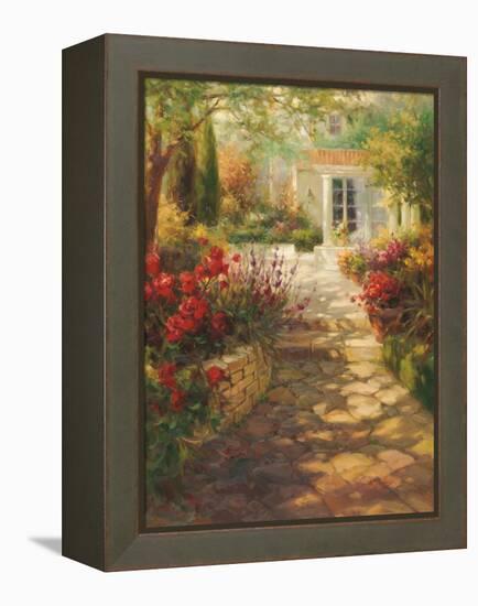 Sun Terrace-Vail Oxley-Framed Stretched Canvas