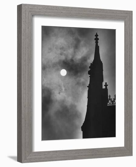 Sun Through a Summer Heat Haze-Ralph Morse-Framed Photographic Print