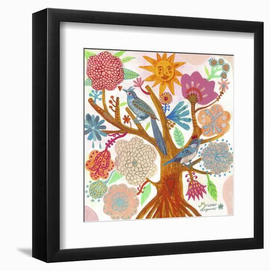 Sun Tree-Mercedes Lagunas-Framed Art Print