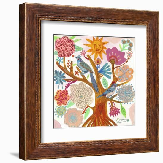 Sun Tree-Mercedes Lagunas-Framed Art Print