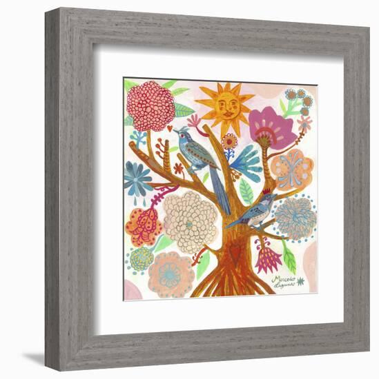 Sun Tree-Mercedes Lagunas-Framed Art Print