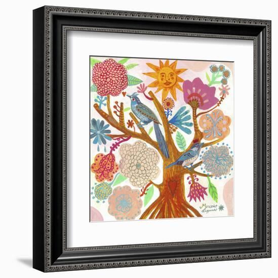 Sun Tree-Mercedes Lagunas-Framed Art Print