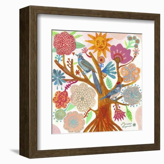 Sun Tree-Mercedes Lagunas-Framed Art Print