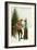 Sun Valley, Idaho, Couple with Skis-null-Framed Art Print