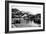 Sun Valley, Idaho - Village Square Scene-Lantern Press-Framed Art Print