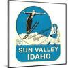 Sun Valley, Idaho, Winter and Summer Playground-null-Mounted Art Print