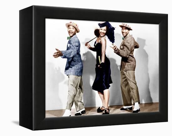 Sun Valley Serenade, Harold Nicholas, Dorothy Dandridge, Fayard Nicholas-null-Framed Stretched Canvas