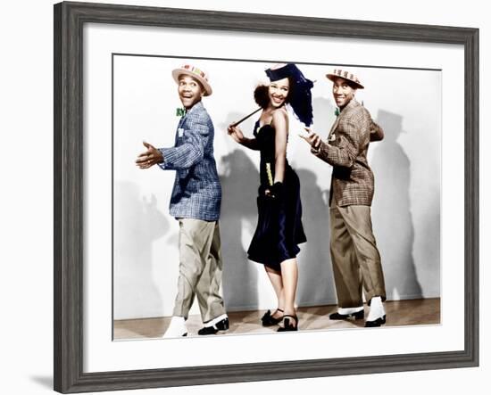 Sun Valley Serenade, Harold Nicholas, Dorothy Dandridge, Fayard Nicholas-null-Framed Photo