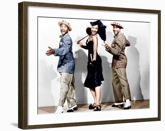 Sun Valley Serenade, Harold Nicholas, Dorothy Dandridge, Fayard Nicholas-null-Framed Photo