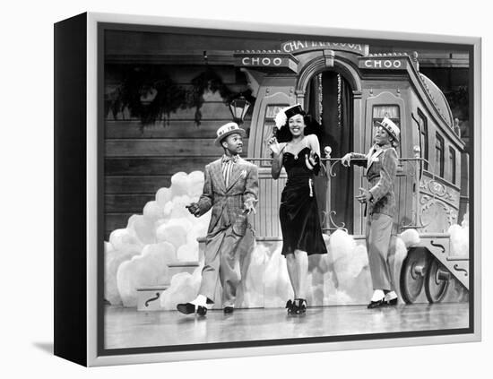 Sun Valley Serenade, Nicholas Brothers, Dorothy Dandridge, 1941, 'Chatanooga Choo Choo.'-null-Framed Stretched Canvas