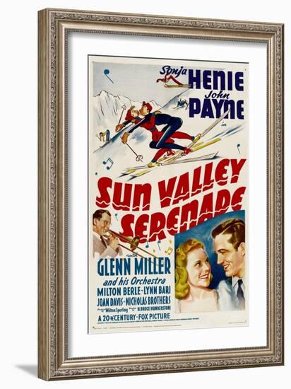 Sun Valley Serenade-null-Framed Art Print