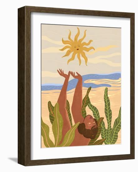 Sun Worship-Arty Guava-Framed Giclee Print