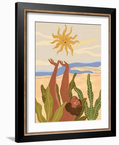 Sun Worship-Arty Guava-Framed Giclee Print