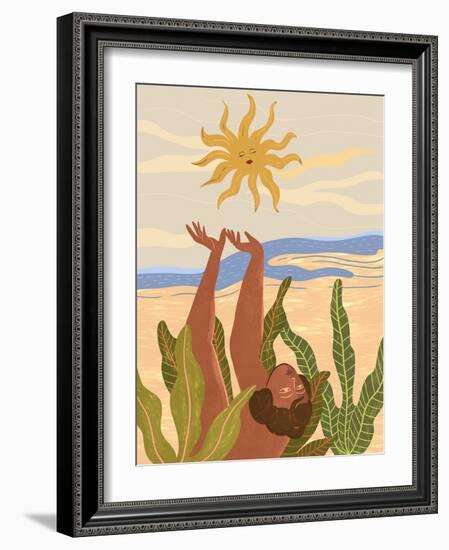 Sun Worship-Arty Guava-Framed Giclee Print