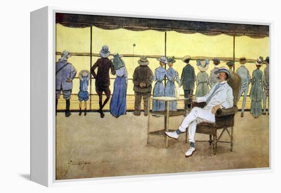 Sun Worshippers', 1908-Lance Thackeray-Framed Premier Image Canvas