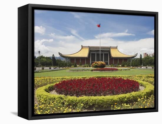 Sun Yat Sen Memorial Hall, Taipei, Taiwan, Asia-Ian Trower-Framed Premier Image Canvas