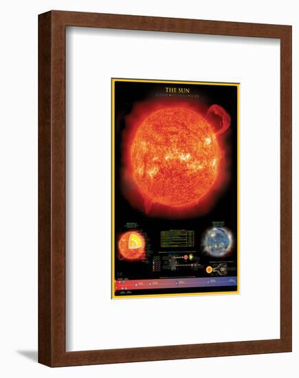 Sun-null-Framed Art Print