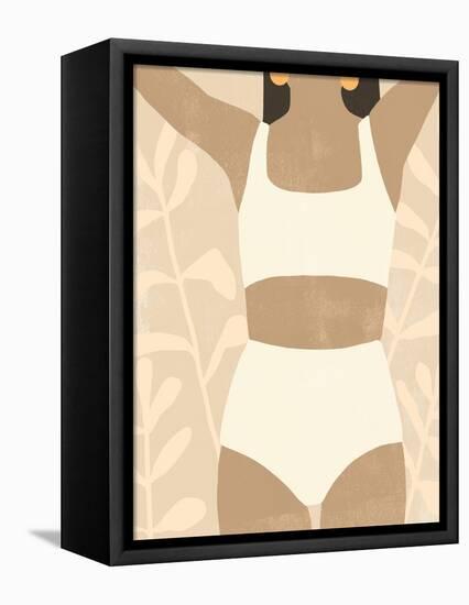 Sunbathers I-Emma Scarvey-Framed Stretched Canvas