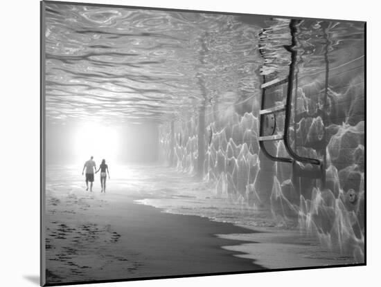 Sunbathing-Thomas Barbey-Mounted Giclee Print