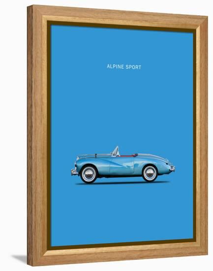 Sunbeam Alpine Sport 53-Mark Rogan-Framed Stretched Canvas