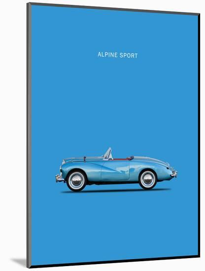 Sunbeam Alpine Sport 53-Mark Rogan-Mounted Art Print