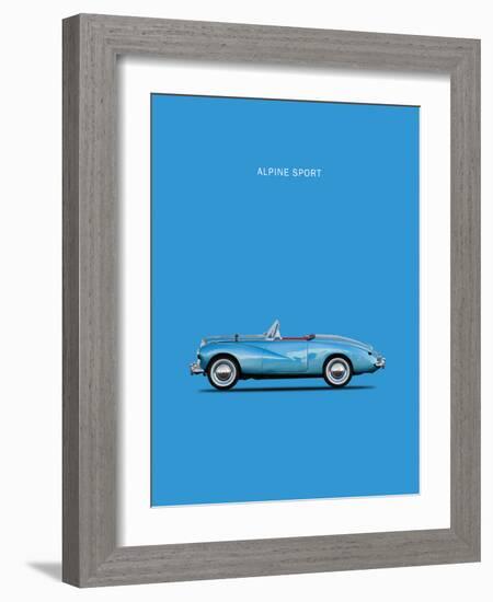 Sunbeam Alpine Sport 53-Mark Rogan-Framed Premium Giclee Print