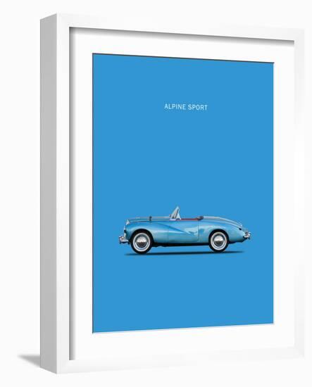 Sunbeam Alpine Sport 53-Mark Rogan-Framed Premium Giclee Print