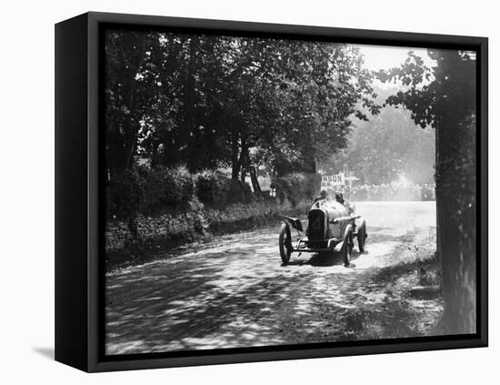 Sunbeam at the Isle of Man Tt Race, 1914-null-Framed Premier Image Canvas