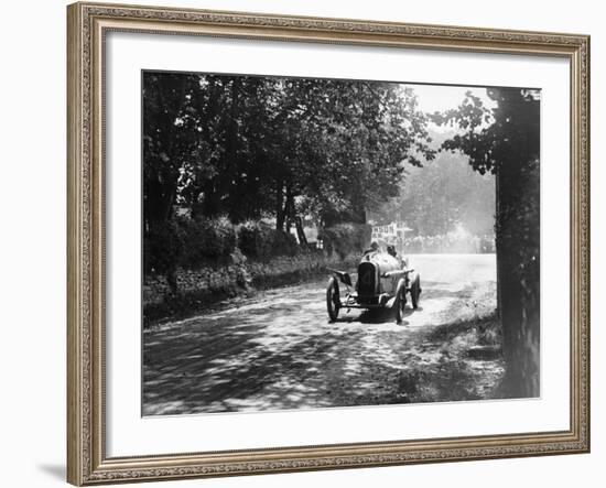 Sunbeam at the Isle of Man Tt Race, 1914-null-Framed Photographic Print