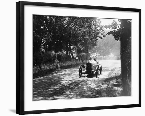 Sunbeam at the Isle of Man Tt Race, 1914-null-Framed Photographic Print