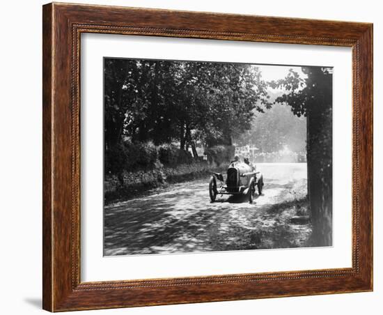 Sunbeam at the Isle of Man Tt Race, 1914-null-Framed Photographic Print