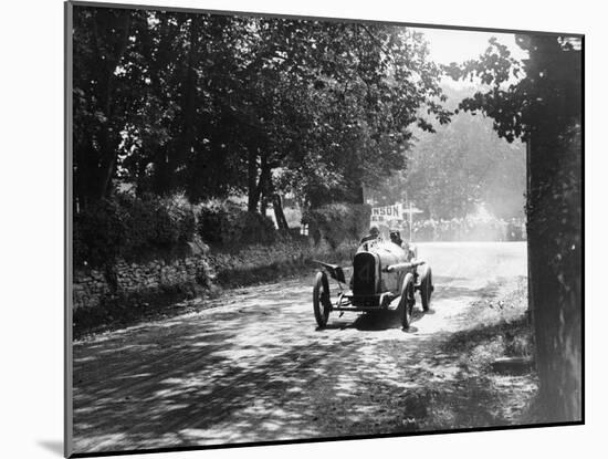 Sunbeam at the Isle of Man Tt Race, 1914-null-Mounted Photographic Print