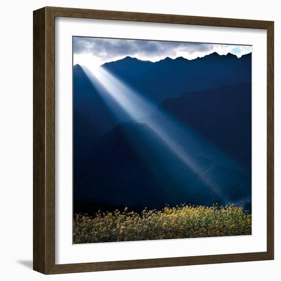 Sunbeam In Sapa Town-Nhiem Hoang The-Framed Giclee Print