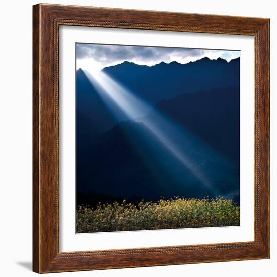 Sunbeam In Sapa Town-Nhiem Hoang The-Framed Giclee Print