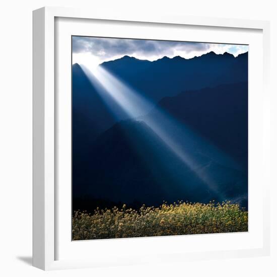 Sunbeam In Sapa Town-Nhiem Hoang The-Framed Giclee Print