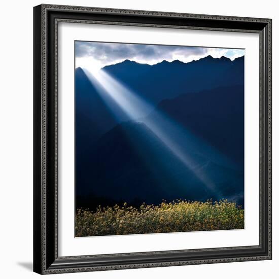 Sunbeam In Sapa Town-Nhiem Hoang The-Framed Giclee Print