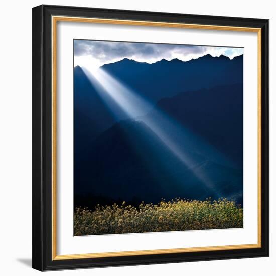 Sunbeam In Sapa Town-Nhiem Hoang The-Framed Giclee Print