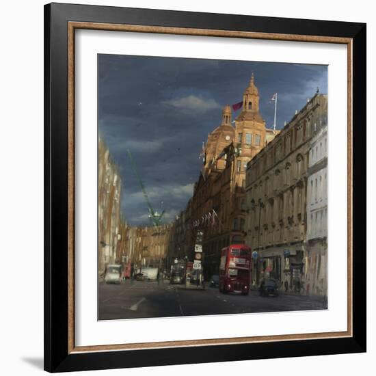 Sunbeam on Harrods, 2018-Tom Hughes-Framed Giclee Print