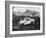 Sunbeam Rapier Car Accident, Kilnhurst, South Yorkshire, 1964-Michael Walters-Framed Photographic Print